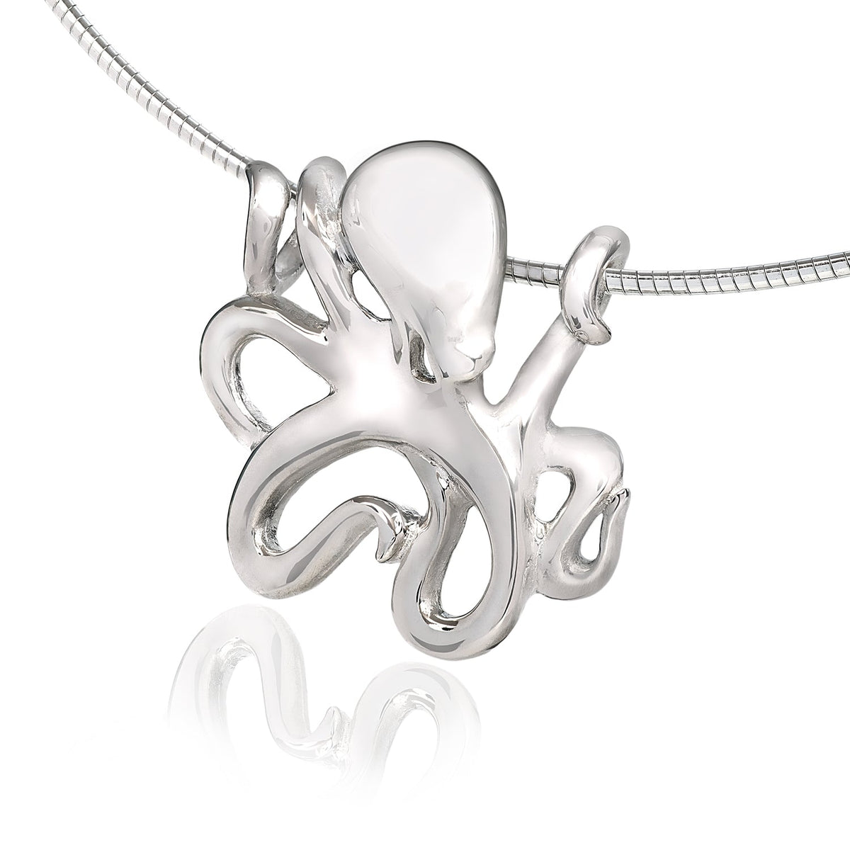 Octopus Necklaces for Women Sterling Silver