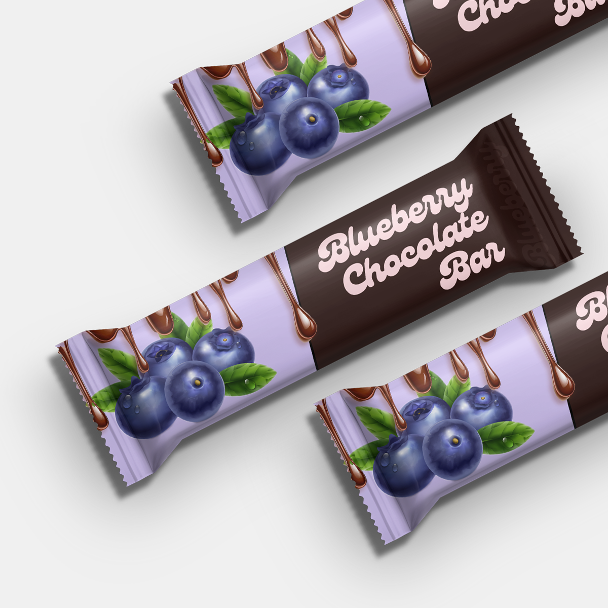 BlueBerry Chocolate Bar | 4oz