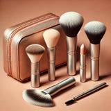 Essential Travel Makeup Brush Set