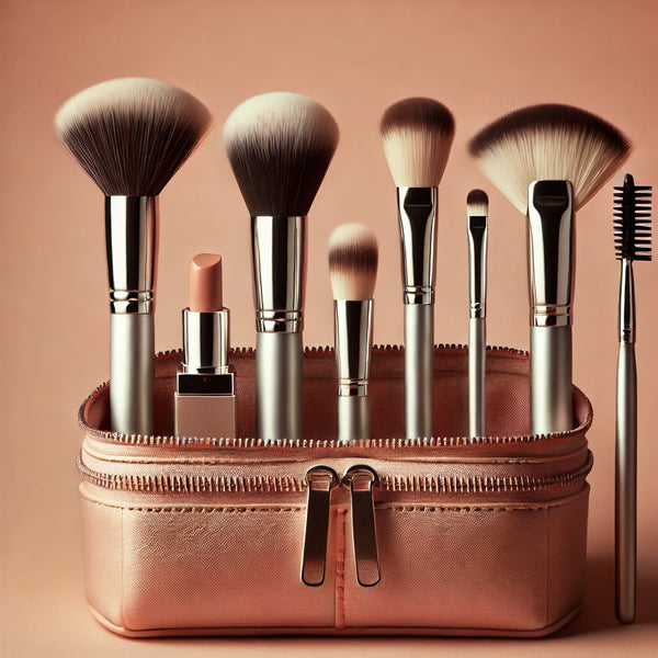 Essential Travel Makeup Brush Set