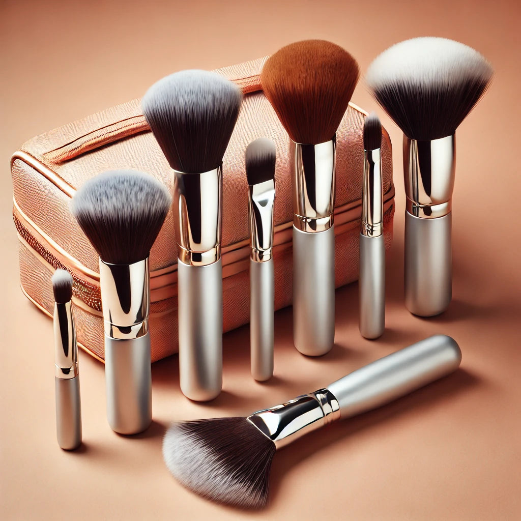 Essential Travel Makeup Brush Set