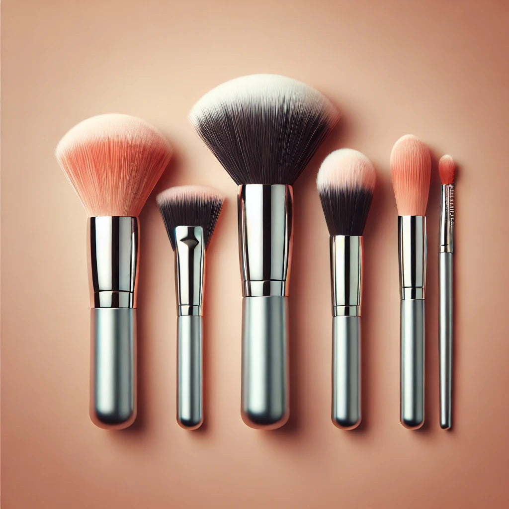 Luxurious Rose Gold Makeup Brush Set