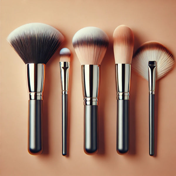 Luxurious Rose Gold Makeup Brush Set