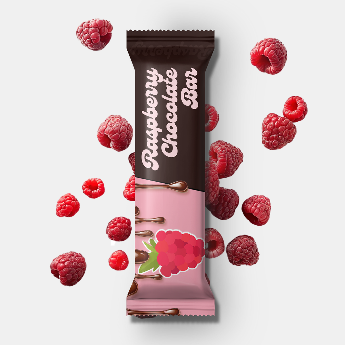 Raspberry Chocolate Bar | 4oz